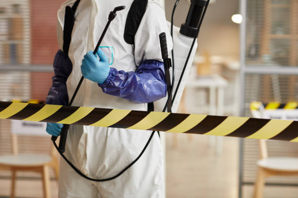 Professional Sewage Cleanup technician working in Parker Ford, PA